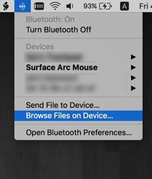 SurfaceArcMouseOnMac