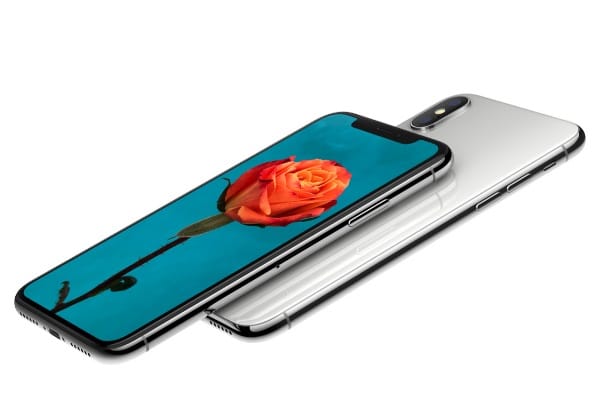 iPhoneXの画面